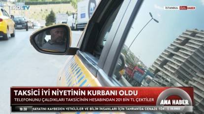 Taksi şoförüne böyle tuzak kurdular: Hem parasından hem telefonundan oldu
