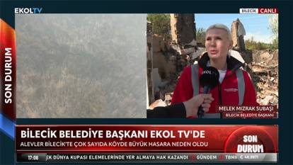 Bilecik Belediye Başkanı Ekol TV’de: Köylerde maddi hasar çok büyük