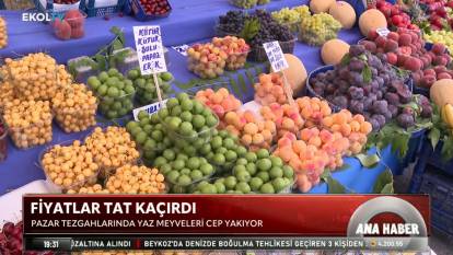 Meyve fiyatları cep yaktı: Tezgahlar tat kaçırdı