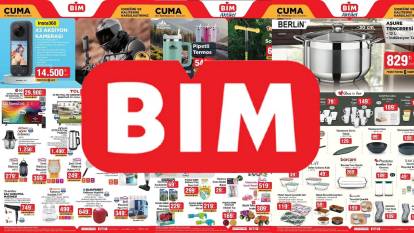 BİM'E X3 AKSİYON KAMERASI, DİKEY SÜPÜRGE VE AŞURE TENCERESİ GELİYOR: BİM 4 Temmuz indirim aktüel kataloğunu duyurdu!
