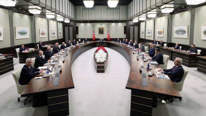Kabine Toplantısı Cumhurbaşkanı Erdoğan başkanlığında başladı!