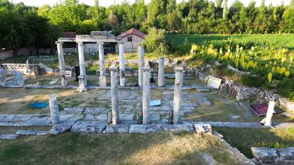Aizanoi Antik Kenti’nde sanat çalıştayı gerçekleştirildi