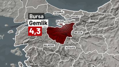 Son dakika! İstanbul'da hissedilen deprem oldu: Merkez üssü Bursa Gemlik