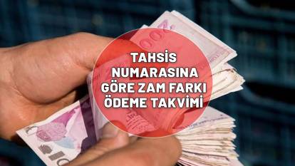EMEKLİ ZAM FARKLI ÖDEME TARİHİ: Ssk- Bağ-Kur - Emekli Sandığı zam farkı ödeme takvimi! İşte Tahsis numarasına göre tablosu...