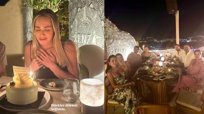 Survivor Damla Can’a romantik doğum günü sürprizi