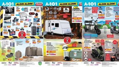 A101'E ÇEKME KARAVAN VE TAŞINABİLİR PORTATİF KLİMA GELİYOR: A101 10 Temmuz indirim kataloğunu duyurdu!