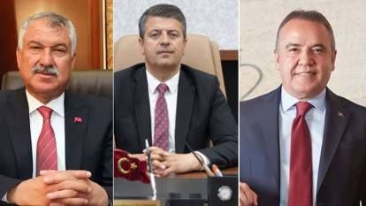 CHP'li belediyelere operasyon! Adana, Adıyaman ve Antalya Belediye başkanlarına gözaltı