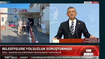 Özgür Özel: Milletin rızasını yok sayan bir baskı rejimiyle karşı karşıyayız