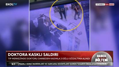 Doktora kasklı saldırı: Usulsüz işlemi reddettiği için darbedildi!