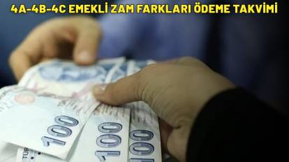 4A-4B-4C EMEKLİ ZAM FARKLARI ÖDEME TAKVİMİ Temmuz emekli ve memur aylığı tahsis numarasına göre ödeme tarihi...