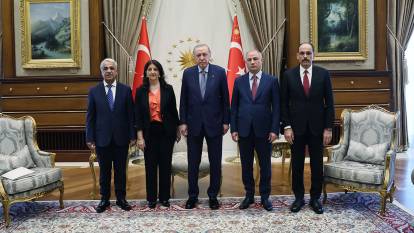 Cumhurbaşkanı Erdoğan İmralı heyetini kabul etti!