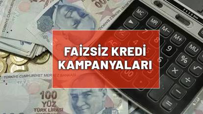 TEK KURUŞ ÖDEMEDEN 85.00 TL ANINDA HESABA YATIYOR: İşte faizsiz kredi veren bankalar listesi..