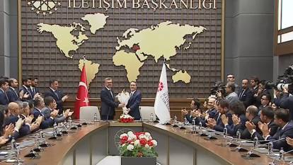 İletişim Başkanlığı'nda devir teslim!