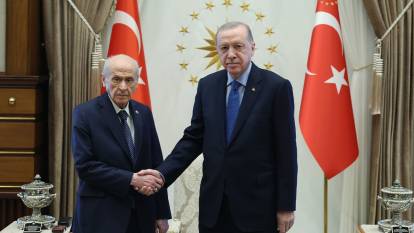 Cumhurbaşkanı Erdoğan, Devlet Bahçeli'yi kabul etti!