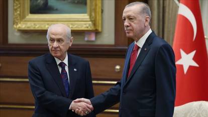 Cumhurbaşkanı Erdoğan, Bahçeli ve Destici ile görüştü!