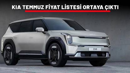 KIA TEMMUZ FİYAT LİSTESİ ORTAYA ÇIKTI:  Kia Picanto, Stonic, EV3, EV6, EV9, XCeed güncel fiyat listesi belli oldu