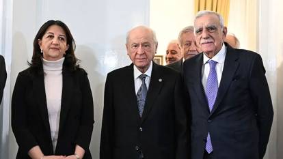 DEM heyetinden parti liderlerine ziyaret: Bahçeli ile kritik görüşme!
