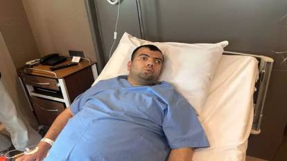 Sosyal medya fenomeni 'Kadıköy Boğası' ameliyat sonrası gözlerini açtı! İşte son hali