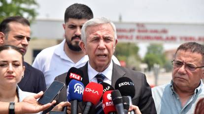 Mansur Yavaş'tan Muhittin Böcek'e ziyaret!