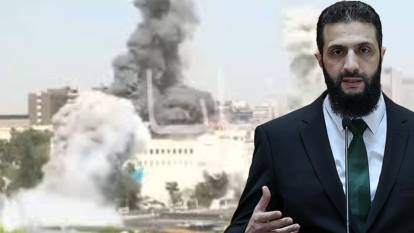İsrail saldırılarının ardından Şara'dan ilk açıklama: Şam'da kalacağım, terk etmeyeceğim!