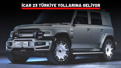 CHERY İCAR V23 CYBERSPACE SAHNEYE ÇIKIYOR: Türkiye'ye geleceği tarih açıklandı