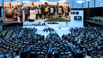Zeytinlik Yasası Meclis’i karıştırdı: Kürsü işgali, arbede, 8 madde daha kabul edildi