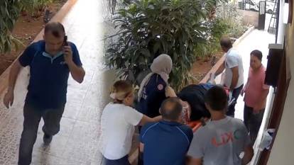 Eve paket getiren kargocu 70 yaşındaki kadının hayatını kurtardı