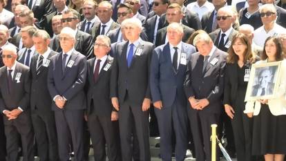 CHP eski Genel Başkanı Altan Öymen'e veda!