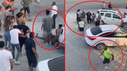 Kavgayı ayırmak isterken canından oldu: Kan donduran anlar kameralara yansıdı!