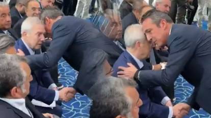 Fenerbahçe Yüksek Divan Kurulu’nda tarihi anlar: Ali Koç ile Aziz Yıldırım selamlaştı