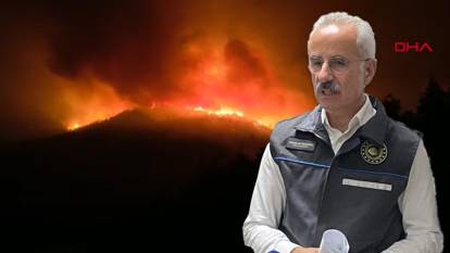 Bakan Uraloğlu Bursa'daki yangına havadan müdahale için saat verdi!