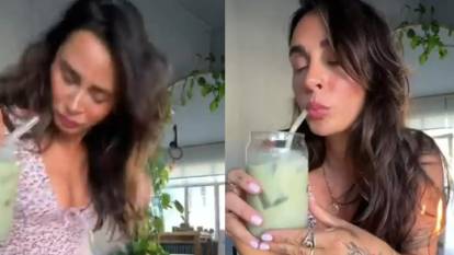 Ünlü şarkıcının zor anları: Reklam yaparken saçlarını yaktı!