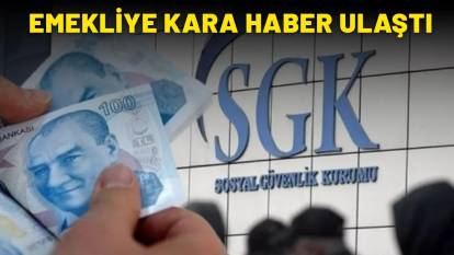 EMEKLİYE KARA HABER ULAŞTI: Maaşlar tek tek iptal edilecek!