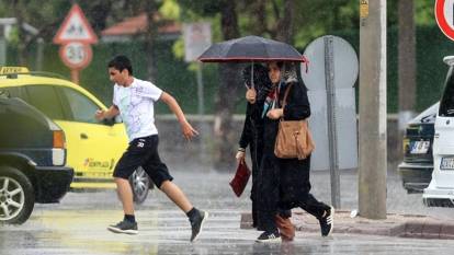 Meteoroloji alarm verdi: Sağanak yağış aniden bastıracak!
