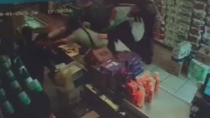 İstanbul'un göbeğinde kasiyere yumruklu saldırı: Ürünü fırlattı sonra darbetti
