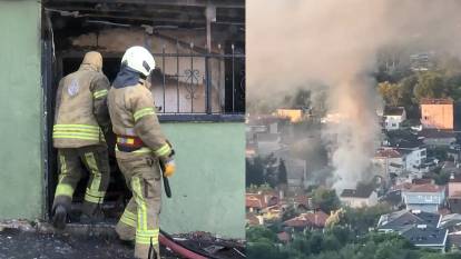 Sarıyer'de gecekondu yangını! 2 kardeşten biri hayatını kaybetti