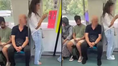 Marmaray'da genç kadını taciz eden sapık gözaltına alındı!