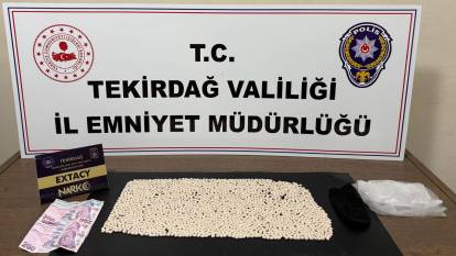 Uyuşturucu madde satanlara operasyon: Binlerce sentetik hap ele geçirildi