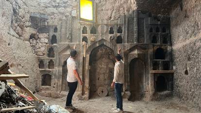 600 yıllık ibadethaneyi odunluk yapmışlar! Selçuklu ve Beylikler dönemine ait çıktı