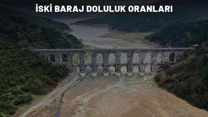 İSKİ BARAJ DOLULUK ORANLARI: 6 Ağustos İstanbul barajlarında son durum!