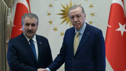 Cumhurbaşkanı Erdoğan BBP lideri Destici’yi kabul etti