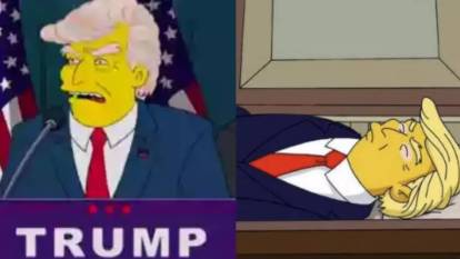 The Simpsons yine şaşırttı! Trump’ın ölüm tarihi sosyal medyayı karıştırdı!