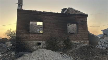 Çanakkale'de orman yangını: Gün ağarınca acı tablo ortaya çıktı