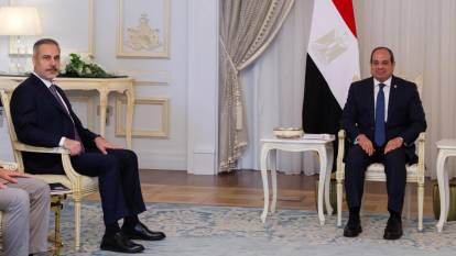 Fidan, Mısır'da Sisi ile görüştü