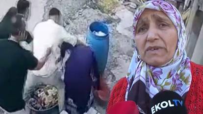 Bidon yüzünden 70 yaşındaki kadını darbettiler! Yaşlı kadın Ekol TV'ye konuştu: Öldürürüm dediler