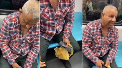 Metroda gizlice kadınların fotoğrafını çekti! Yakalanınca telefonunu kırdı