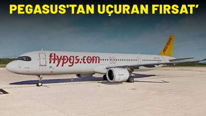 PEGASUS'TAN UÇURAN FIRSAT': Üstelik sadece 5 Euro!