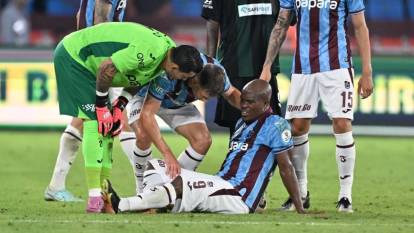 Trabzonspor'a sakatlık şoku: 2 ay sahalardan uzak kalacak!