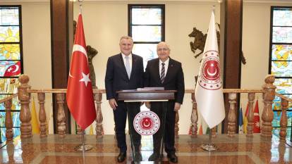 Bakan Güler ve Bakan Bak bir araya geldi!
