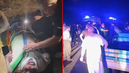 Düğün dönüşü feci kaza: 15 kişi yaralandı!